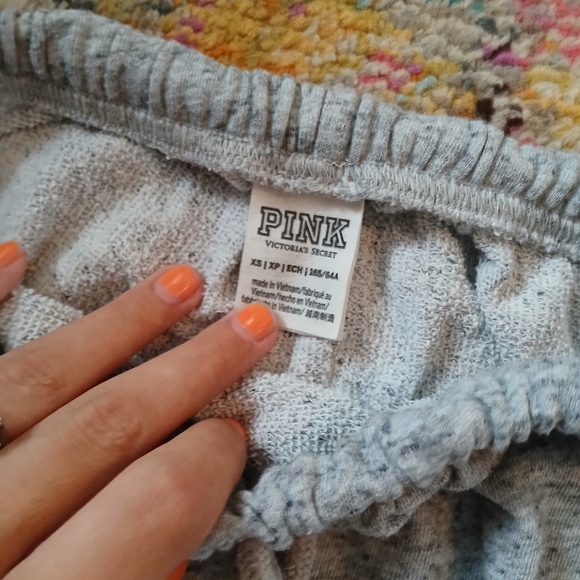 PINK Victoria Secret Matching Set Matching Outfit Top and Pants Gray 🩶 - Picture 4 of 4